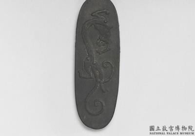 图片[2]-Inkstick with chi-dragon pattern, Ming dynasty (1368-1644)-China Archive